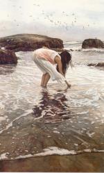 水粉大师Steve Hanks 225-Conferring with the Sea